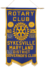 Rotary Club No. 5896
        Sykesville Maryland District Governor's Club