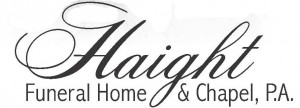 Haight Funeral Home & Chapel, P.A.